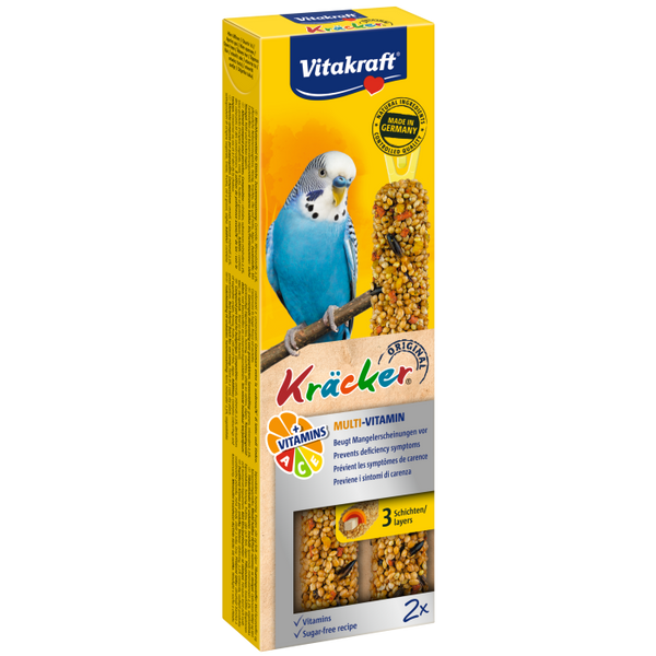 Billede af Vitakraft Kräcker® lækre frøstænger til undulater - Multi Vitamin