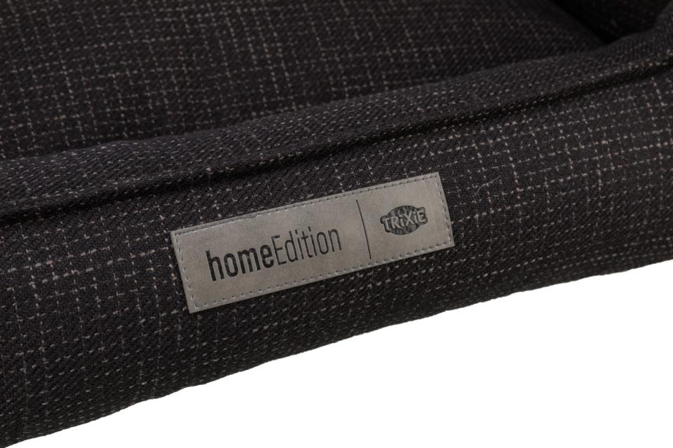 Hundeseng Talis firkantet - Lækker trendy Sort hundeseng