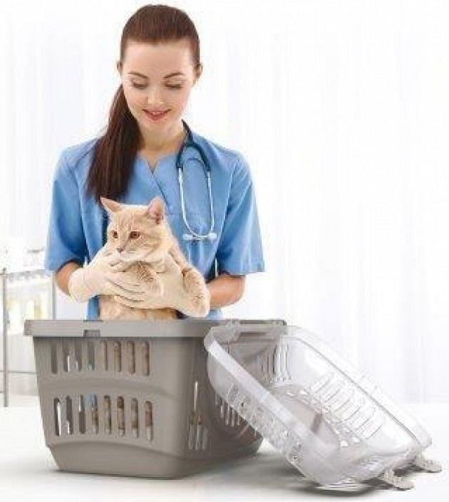 Transportkasse til katte, kaniner og marsvin