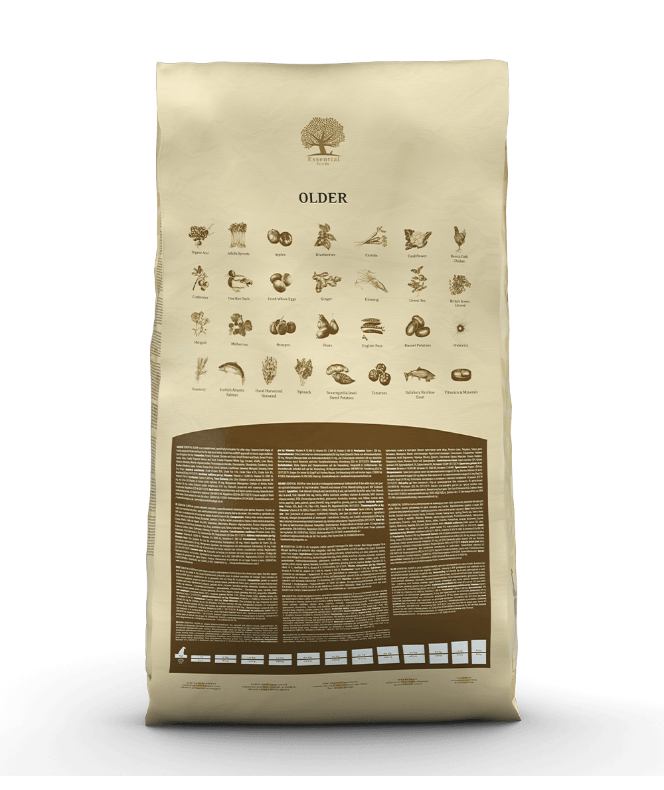 ESSENTIAL OLDER – Kornfrit kvalitetsfoder til seniorhunde