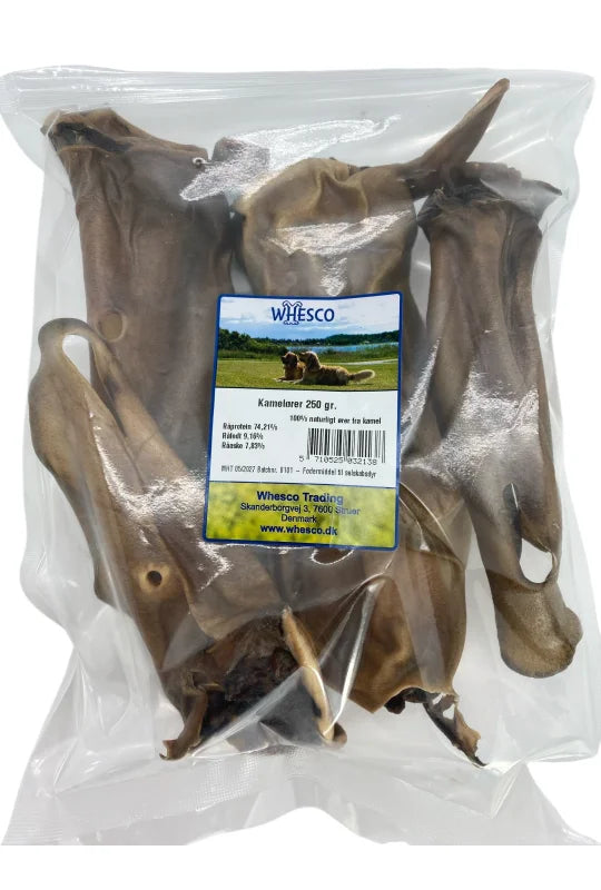 Hundesnack, Kamelører, til hunde