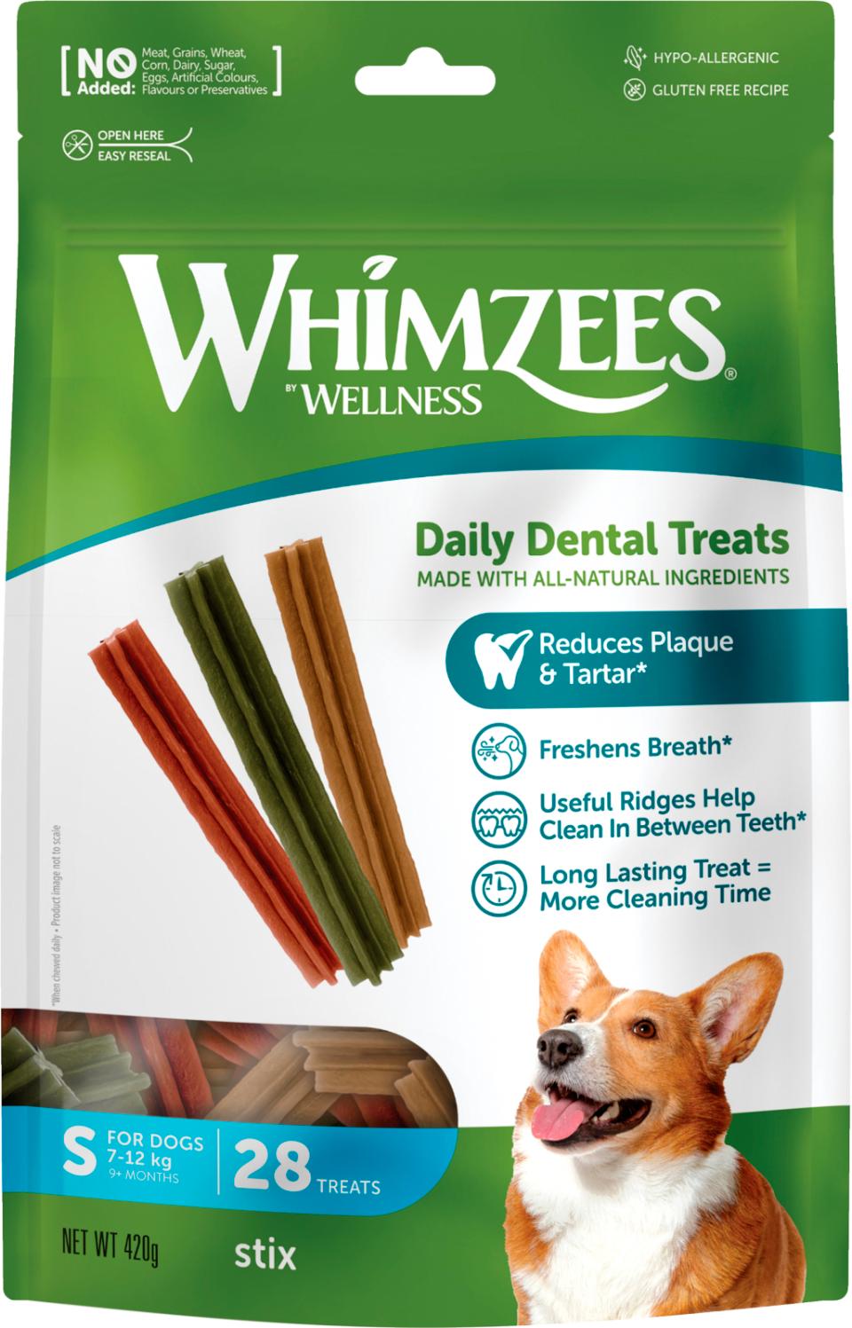 WHIMZEES dental sticks,  til hunde