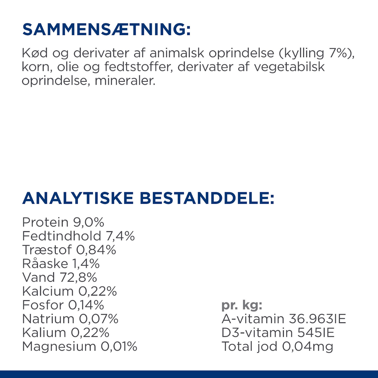 Hill's PRESCRIPTION DIET y/d Thyroid Care kattefoder med kylling – 156g | KORT DATO 12/2025