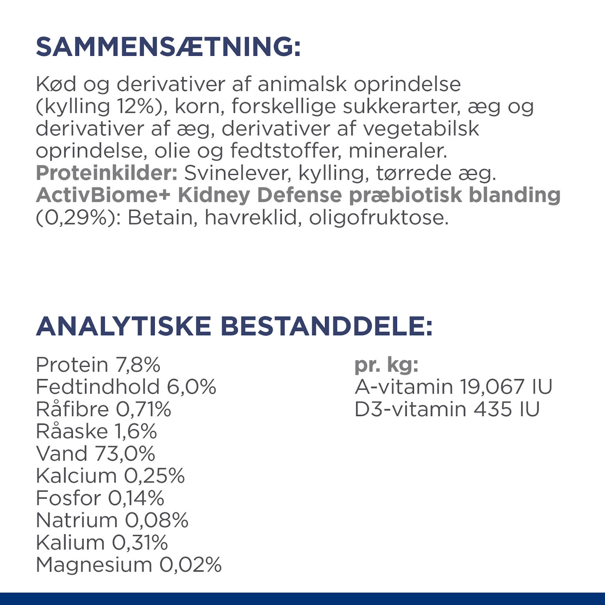 Hill's Prescription Diet k/d vådfoder til katte med kylling - 156 g