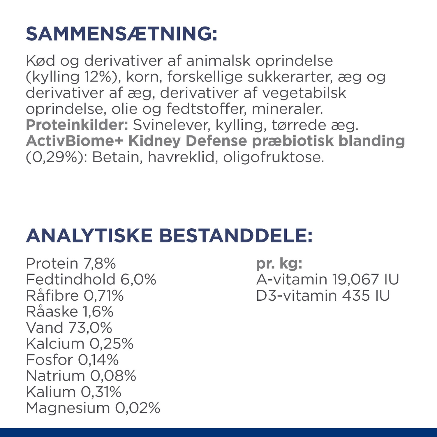 Hill's Prescription Diet k/d vådfoder til katte med kylling - 156 g