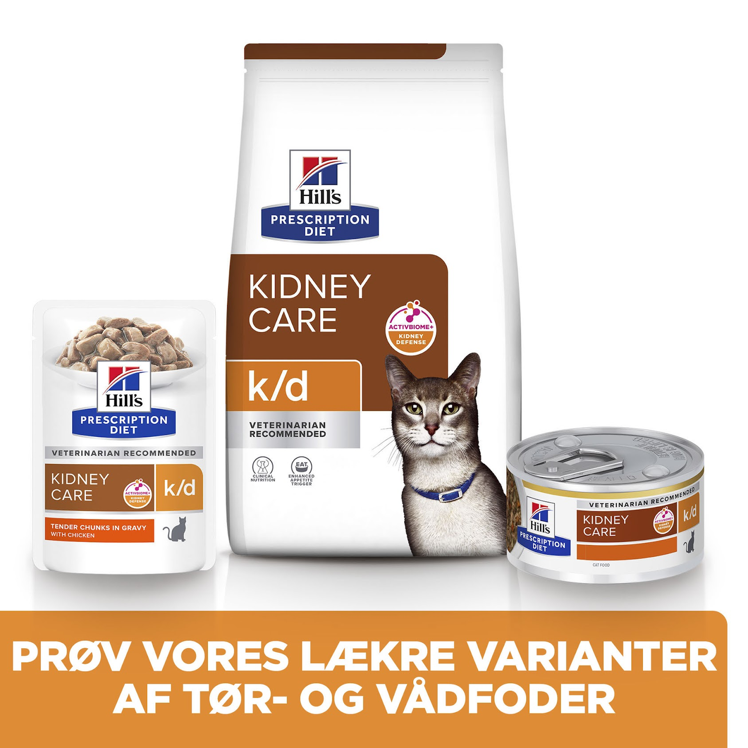 Hill’s Prescription Diet k/d Stew til katte med kylling & grøntsager | Nyrestøttende vådfoder