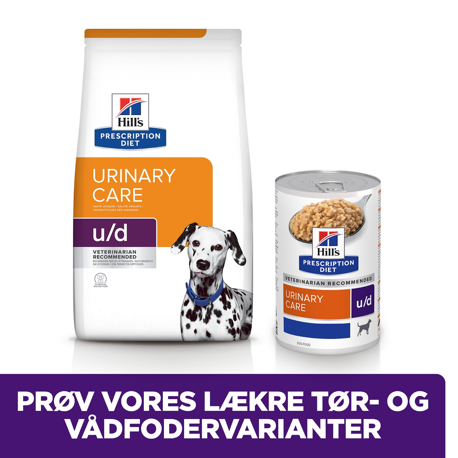 Hill's PRESCRIPTION DIET u/d tørfoder til hunde | Blæresundhed & forebyggelse af urinvejssten