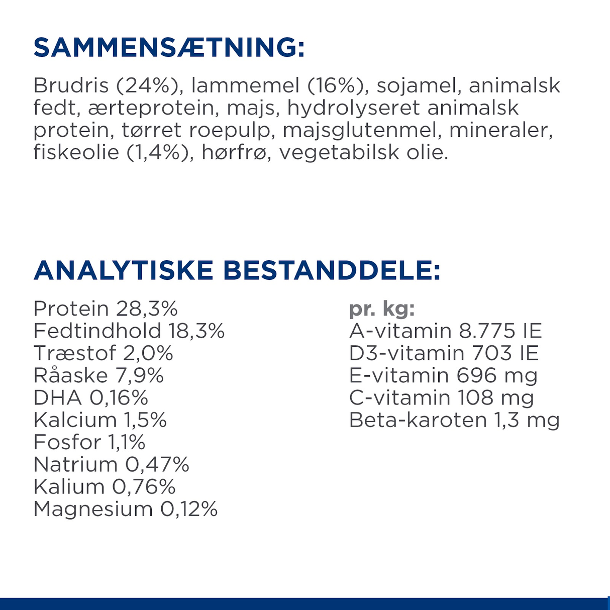 Hill's Science Plan hvalpefoder - Tørfoder til små hvalpe mellem 4mdr og 1 år med lam & ris