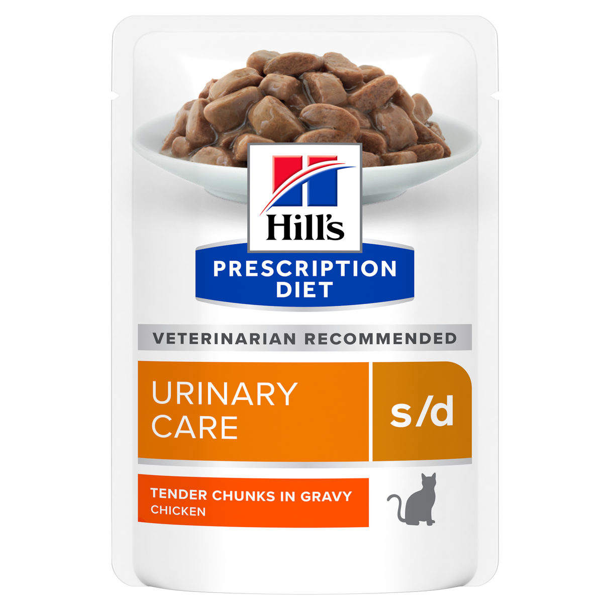 Hill’s PRESCRIPTION DIET s/d Urinary Care vådfoder til katte med kylling - 12x85g