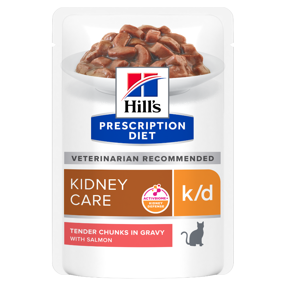 Hill's PRESCRIPTION DIET k/d Kidney Care vådfoder til katte - portionsposer 12x85g