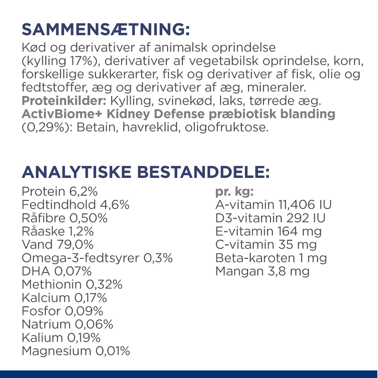 Hill's PRESCRIPTION DIET k/d + Mobility vådfoder til katte med kylling - 12x85g portionsposer