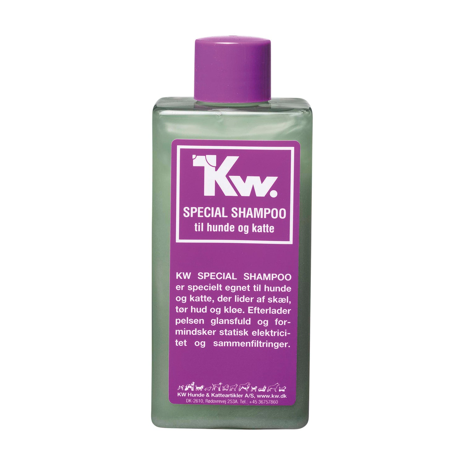 Specialshampoo u/parfume fra KW