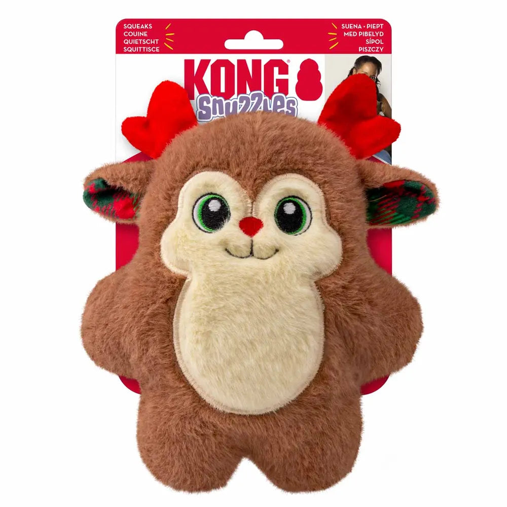 Hundebamse - Kong Holiday Snuzzles Rensdyr X-mas