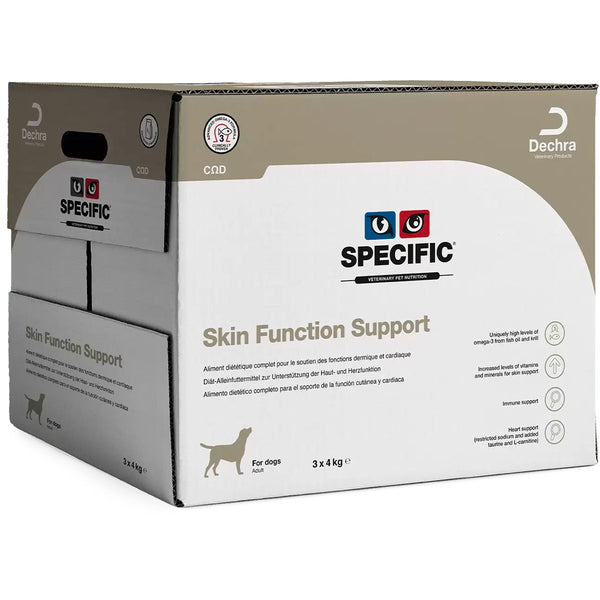 Billede af Specific Specific COD Skin Function Support - hundefoder med ekstra omega-3 fra fiskeolie til hunde med hudproblemer hos Os Med Kæledyr