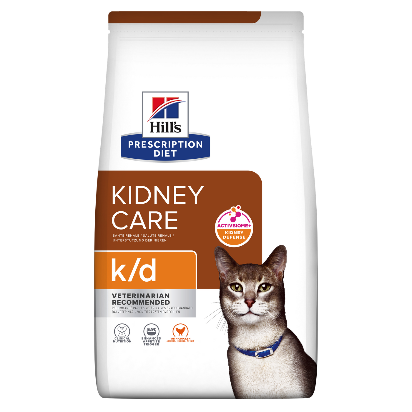 Hill's PRESCRIPTION DIET k/d Kidney Care tørfoder til katte med kylling