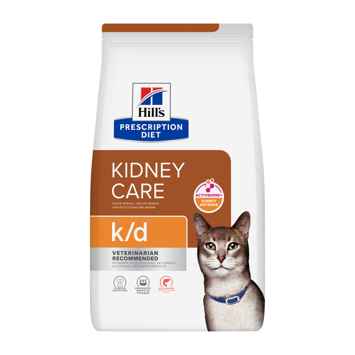 Hills PRESCRIPTION DIET kd Kidney Care tørfoder til katte med laks