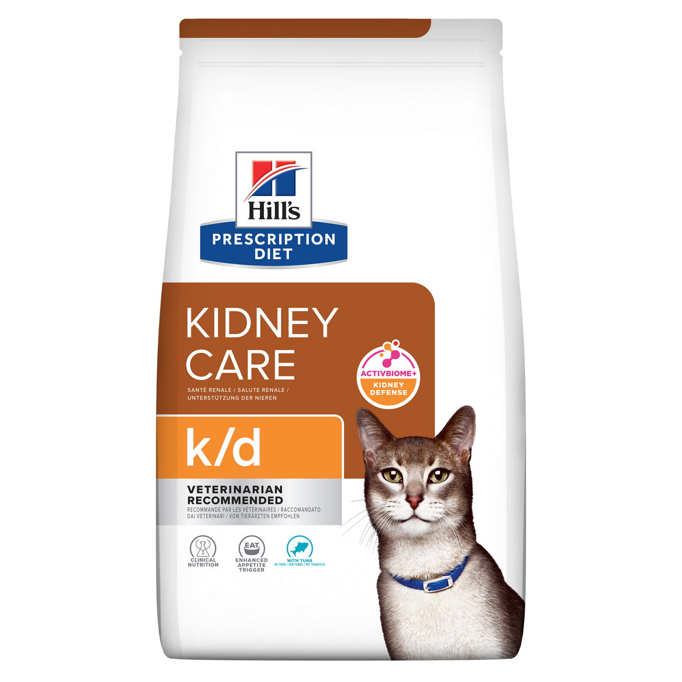Hill's PRESCRIPTION DIET k/d Kidney Care tørfoder til katte med laks