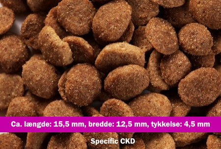 Kibble shape og størrelse - Specific CKD