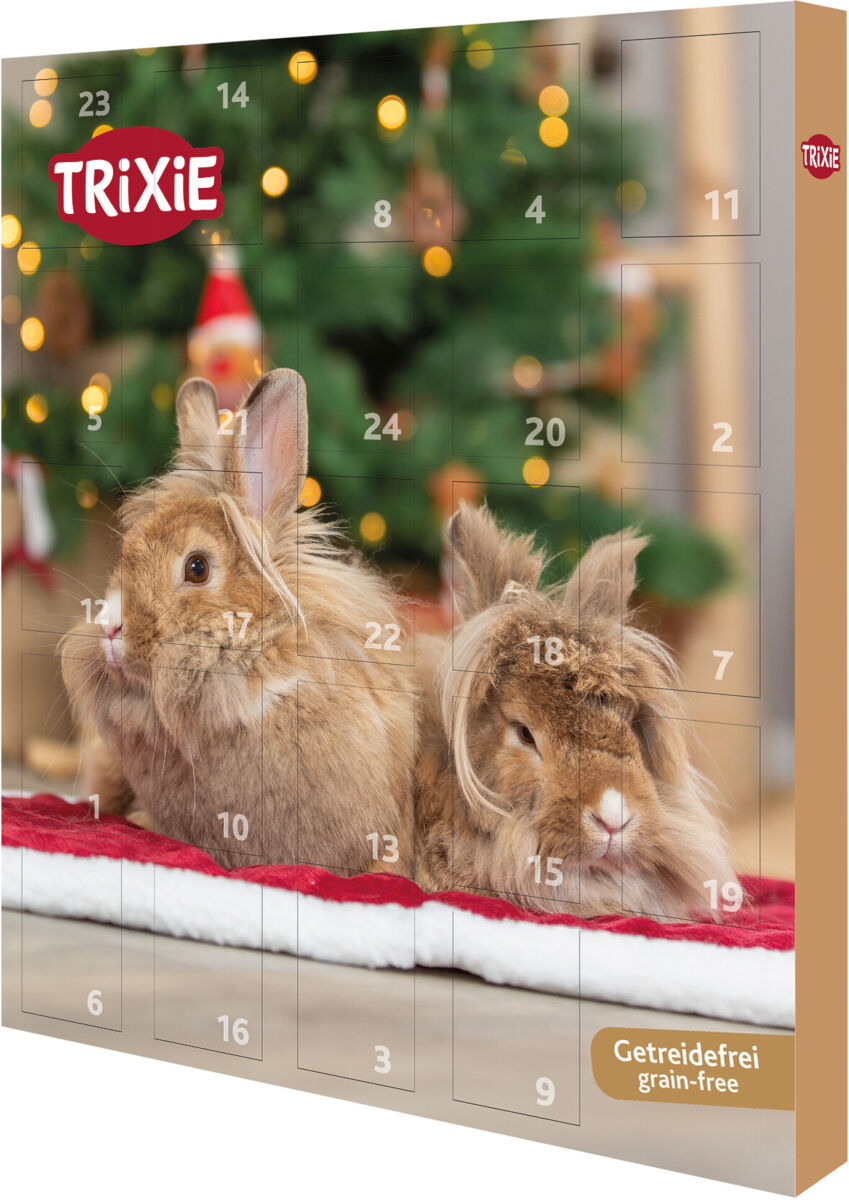 Julekalender til kanin- & gnaver, kornfri