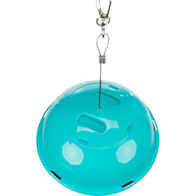 Hø- og Foderbold til gnavere, med låg Ø16cm