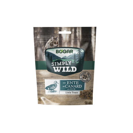 Simply Wild Little Treats med and – kattesnack med 70% kød