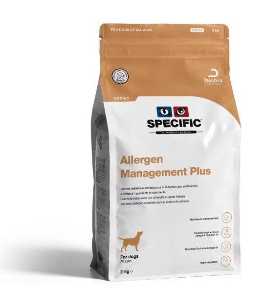 Specific Specific COD-HY Allergy Management plus - ideelt til hunde med Multiallergi, både fødevare- og miljørelaterede thumbnail