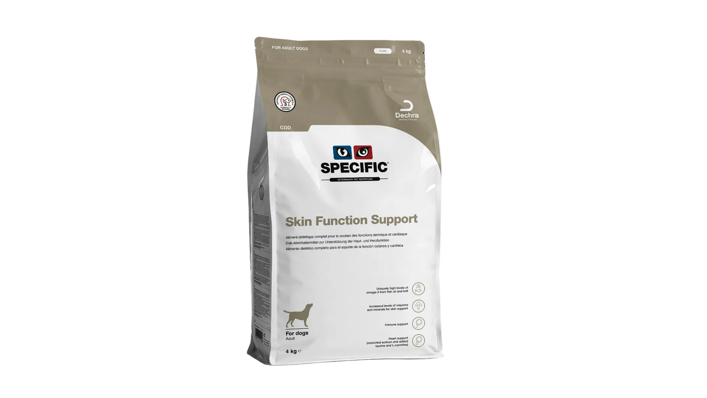 Specific COD Skin Function Support - hundefoder med ekstra omega-3 fra fiskeolie til hunde med hudproblemer