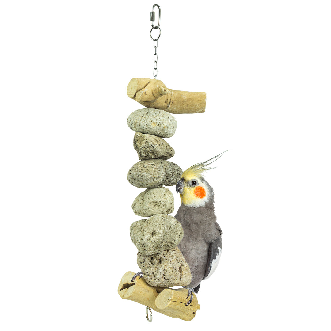 Lava legetøj til papegøjer og større burfugle