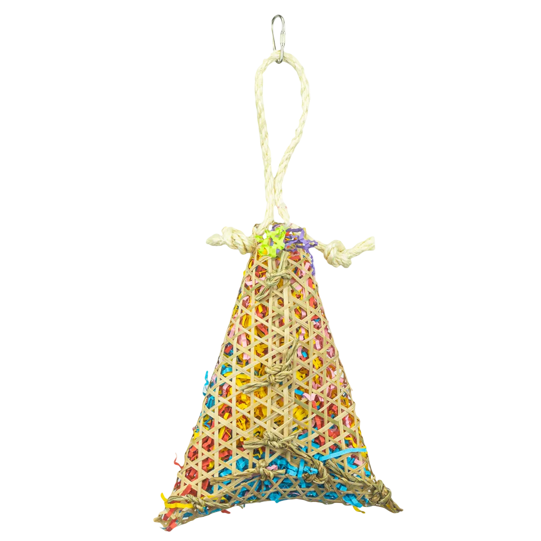 Crinkle Shredding Pouch - tilbehør til fuglebur til burfugle