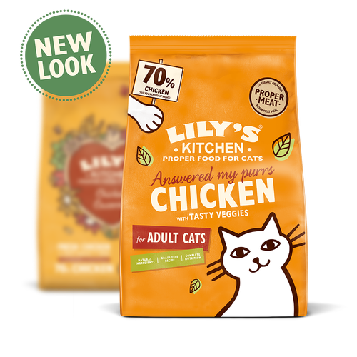 Tørfoder til katte fra Lily's Kitchen Chicken with Veggies Dry Food