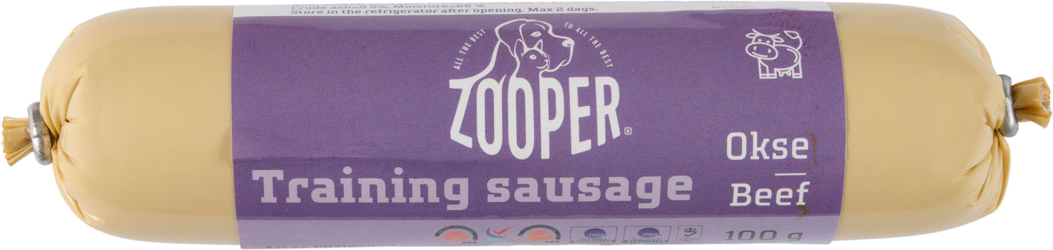 Hundegodbid, Trænings pølse med and, lam eller okse