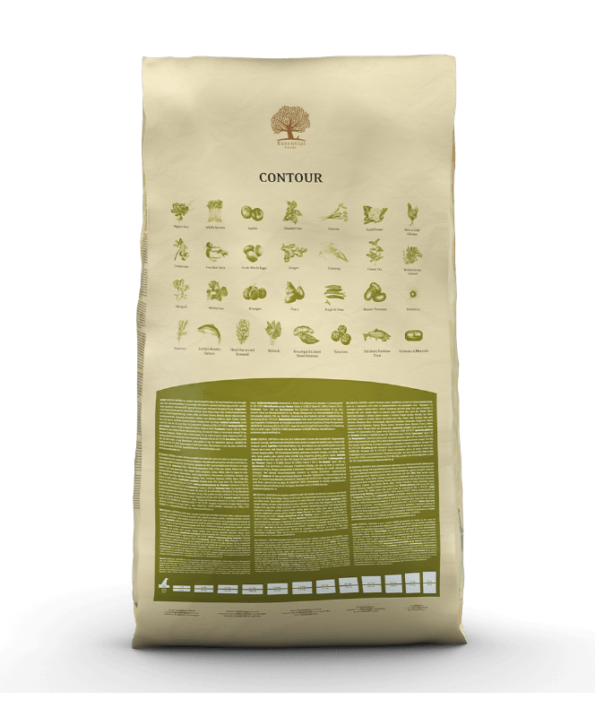 12.5 kg Essential Contour, kornfrit hundefoder