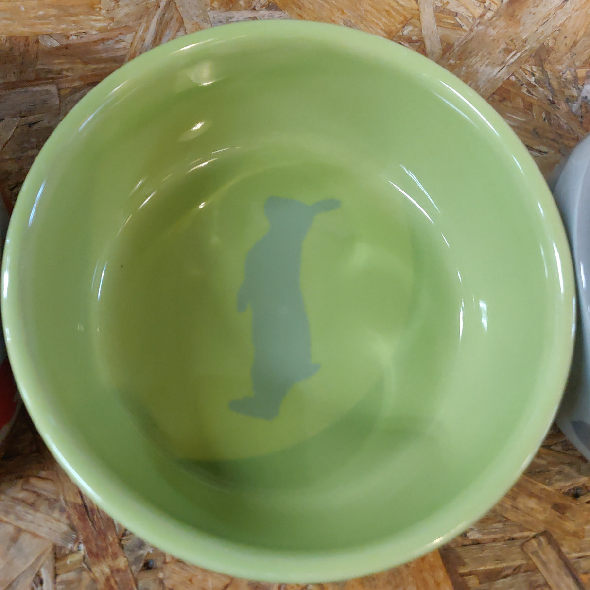 Keramikskål m.motiv til kanin