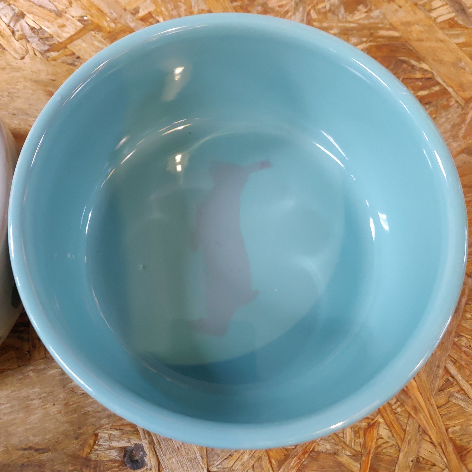 Keramikskål m.motiv til kanin