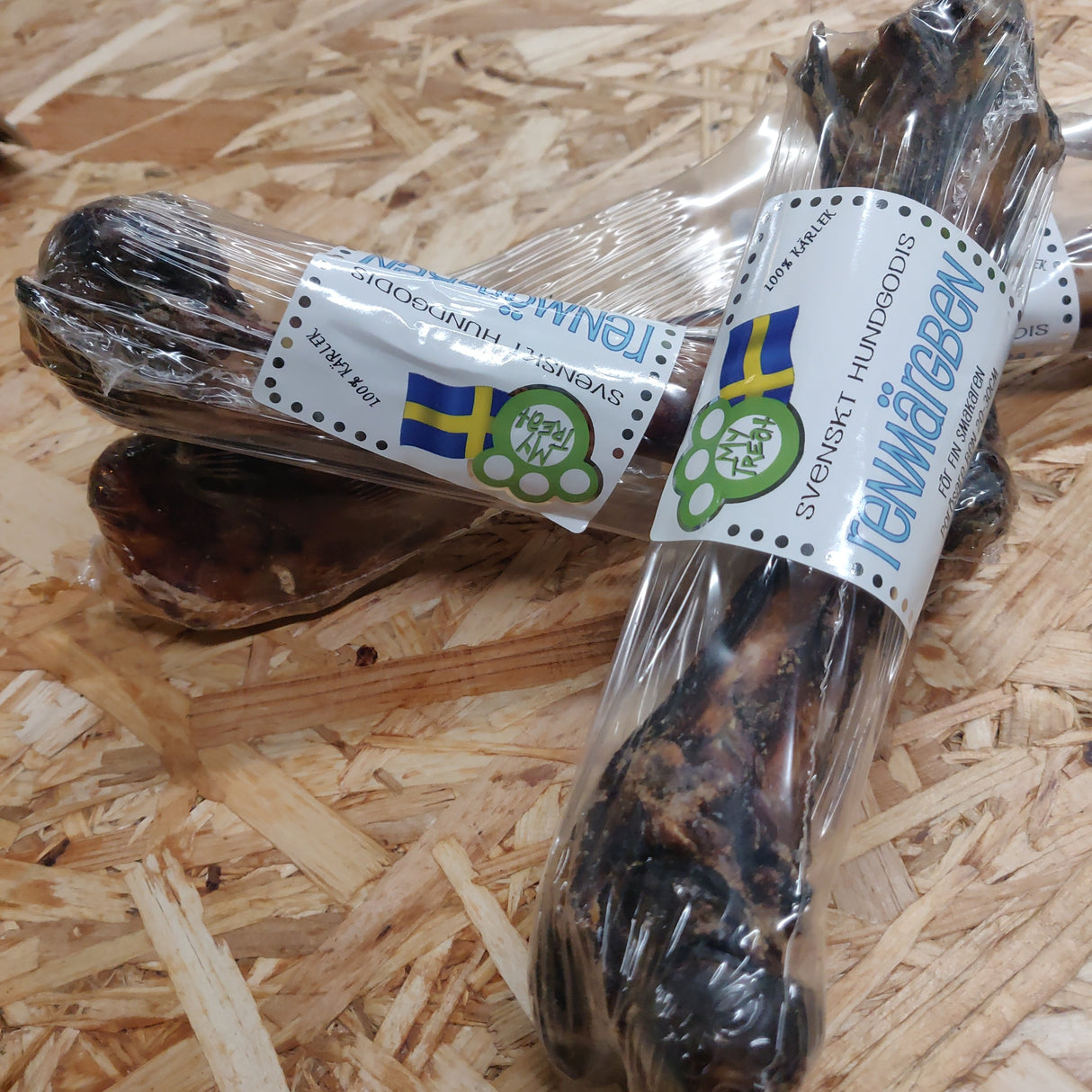 Kødben, Rensdyr kødben 20-30cm, Allergivenlig