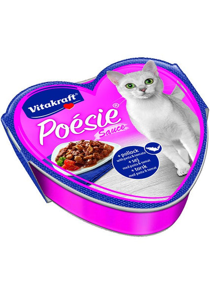 Billede af Vitakraft Vådfoder i sauce til kat, Poésie fra vitakraft hos Os Med Kæledyr