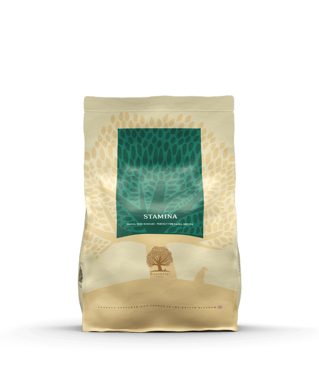3kg Essential Stamina, kornfrit hundefoder til jagthunde eller undervægtige hunde