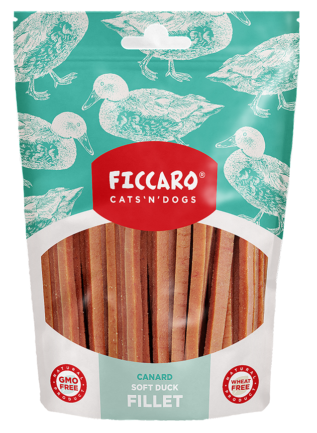 Hundegodbidder fra FICCARO, ande filet