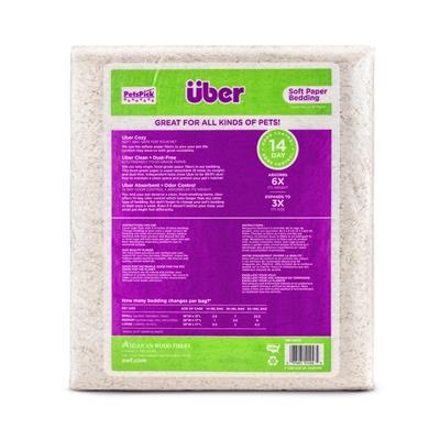 Bunddække 56 L til mindre gnavere, ÜBER - Hvid