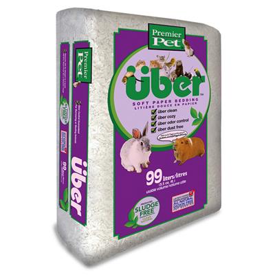 Bunddække 85L til mindre gnavere, ÜBER - Hvid