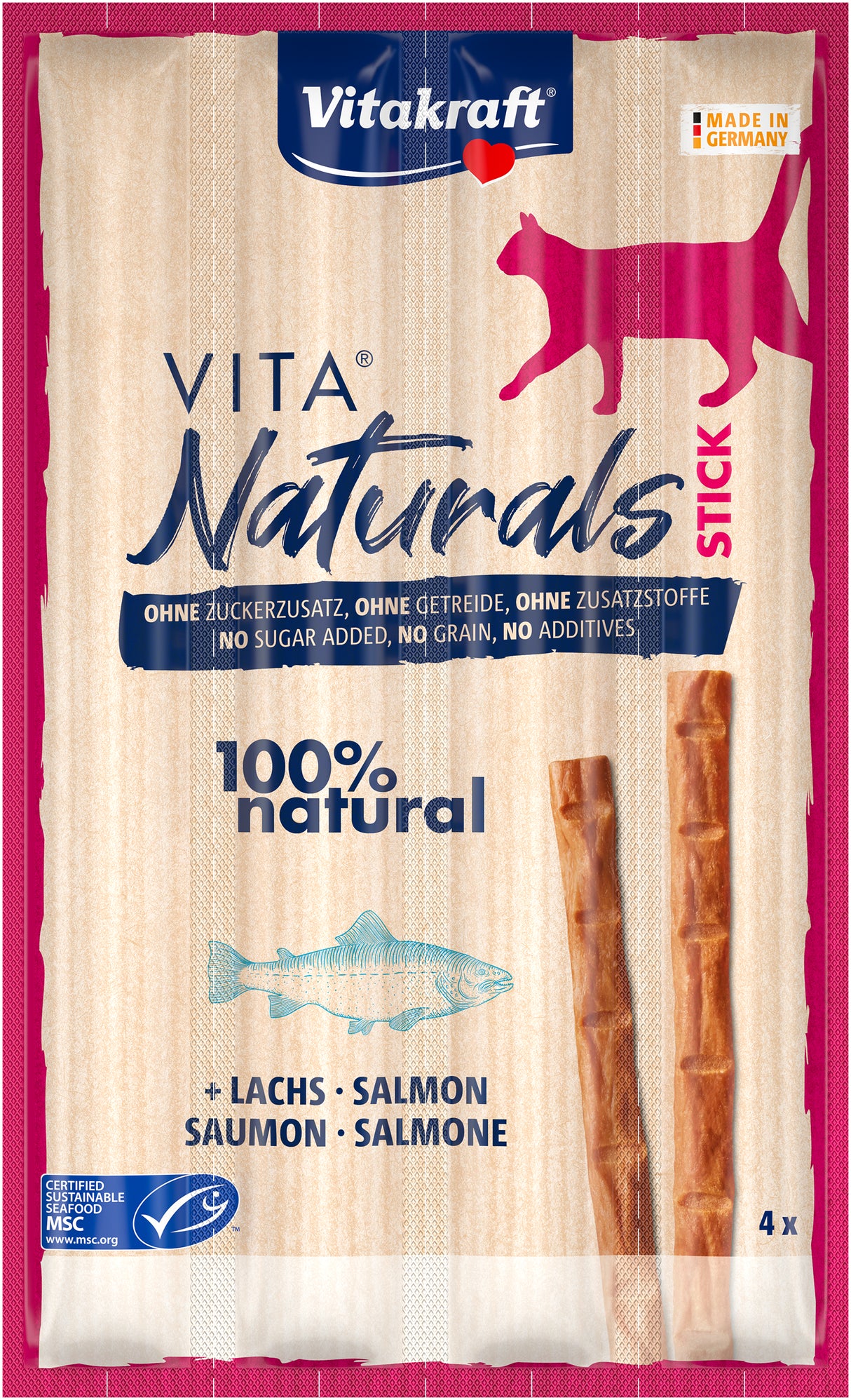 Katte Godbid, Vita Naturals med fisk