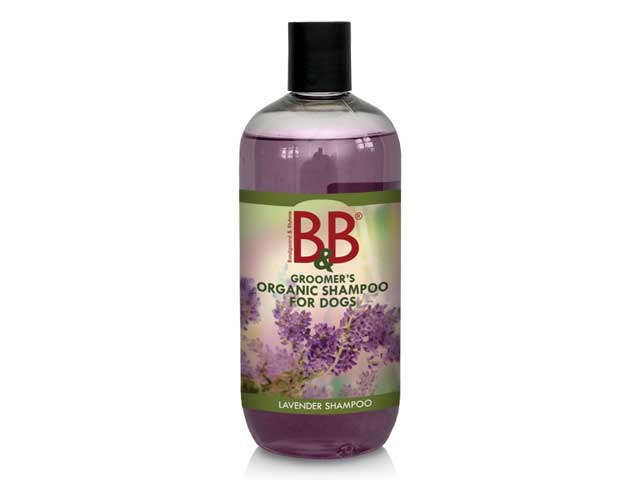 B&B Økologisk hundeshampoo med Lavendel - 500ml.