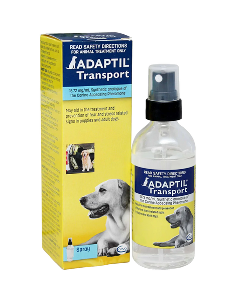 Se Adaptil Adaptil Spray, kan forebygge frygt eller stressrelaterede reaktioner, Feromoner til hunde/hvalpe hos Os Med Kæledyr