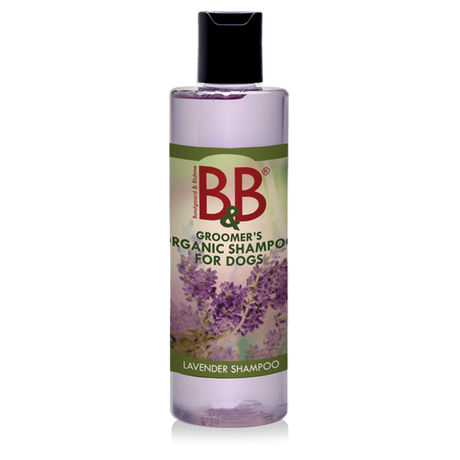 Pelspleje hund og kat - B&B økologisk hundeshampoo med Lavendel - Hvor kæledyr ville handle - Foderboxen.dk