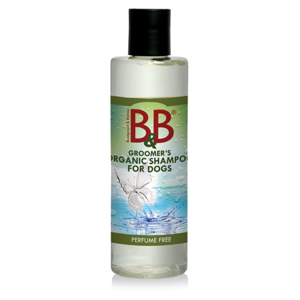 Se B&B Økologisk B&B økologisk parfumefri hundeshampoo- Efterlader pelsen blank og lækker. hos Os Med Kæledyr