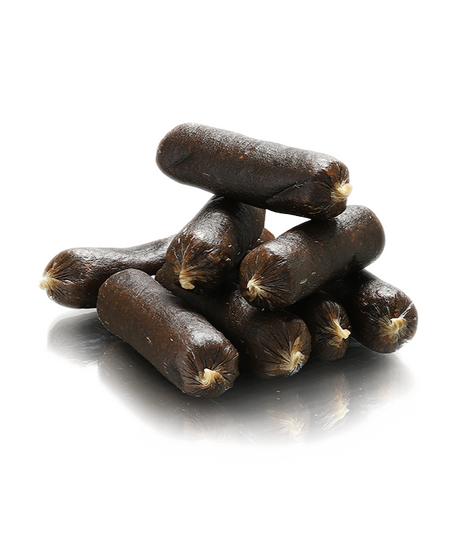 ESSENTIAL finest venison & duck sausages (hjort & and) 8 stykker luksus godbid!
