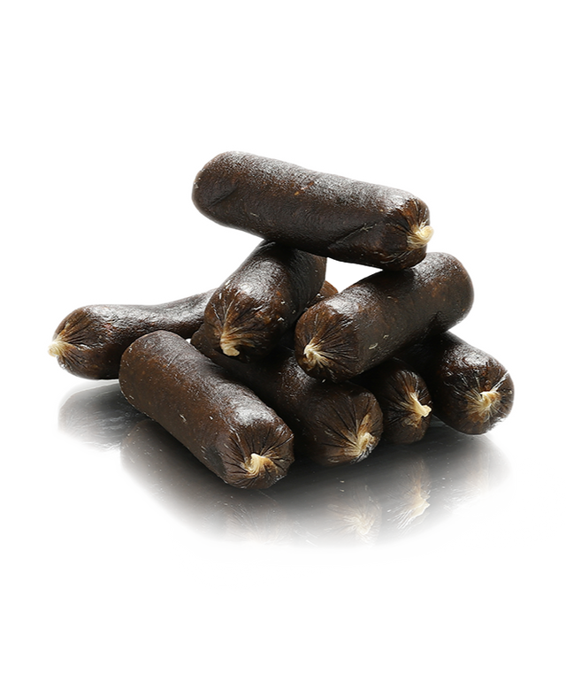 ESSENTIAL finest venison & duck sausages (hjort & and) 8 stykker luksus godbid!