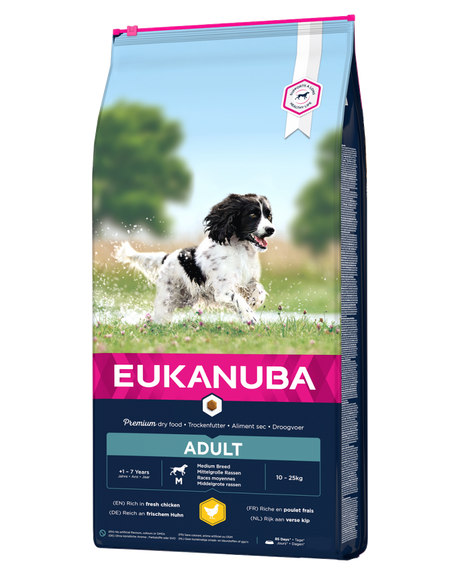 Eukanuba foder til voksne store hunde 12 kg