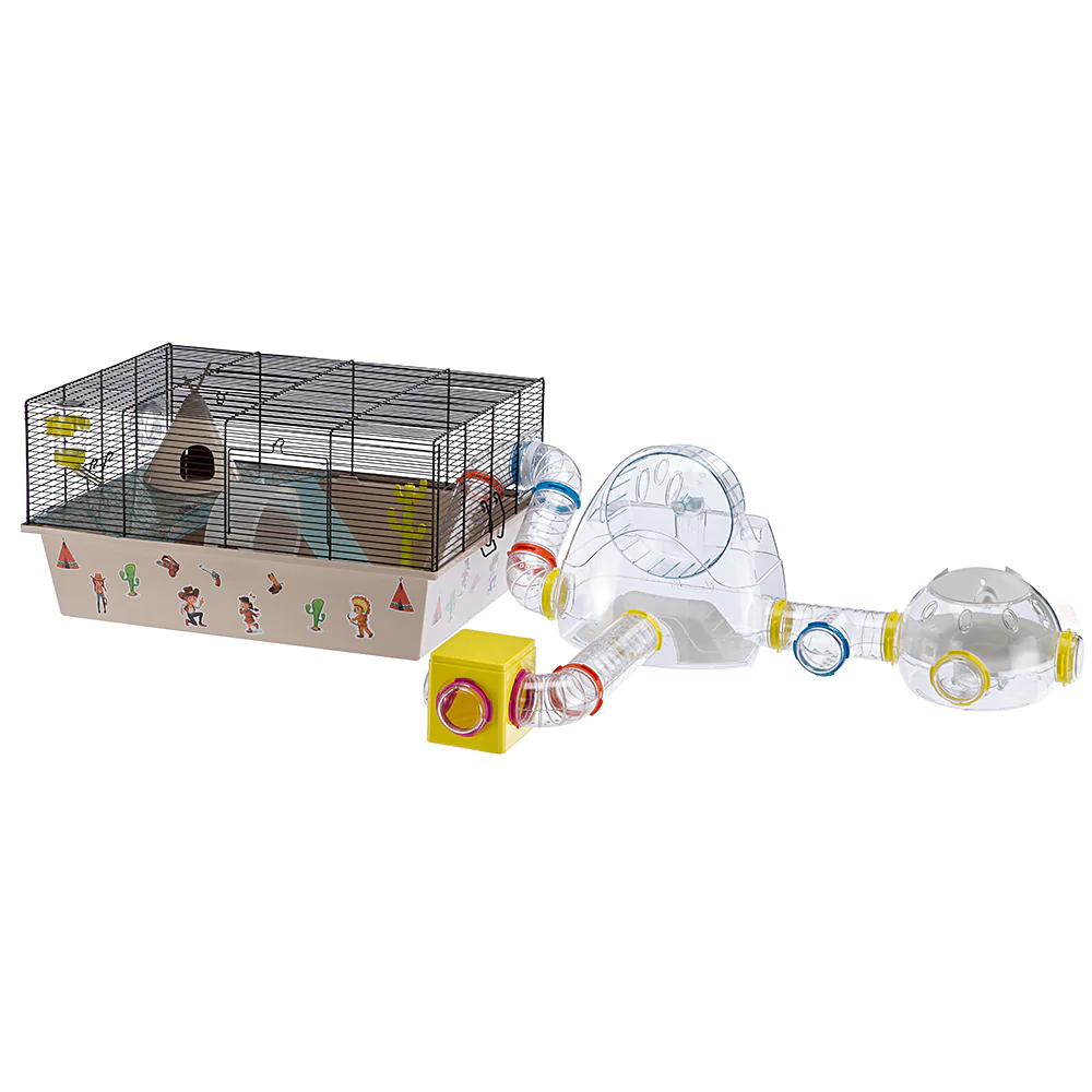Ferplast Gym - udbygning af hamsterbur Mål: 32,3 x 23 x H 26,3 cm.