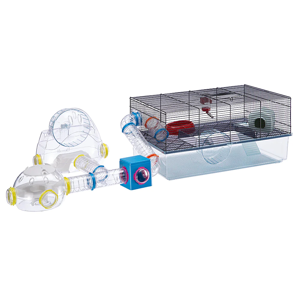 Ferplast Gym - udbygning af hamsterbur Mål: 32,3 x 23 x H 26,3 cm.
